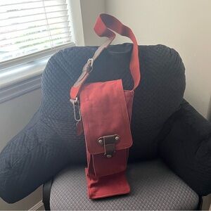 Park B. Smith burgundy canvas crossbody